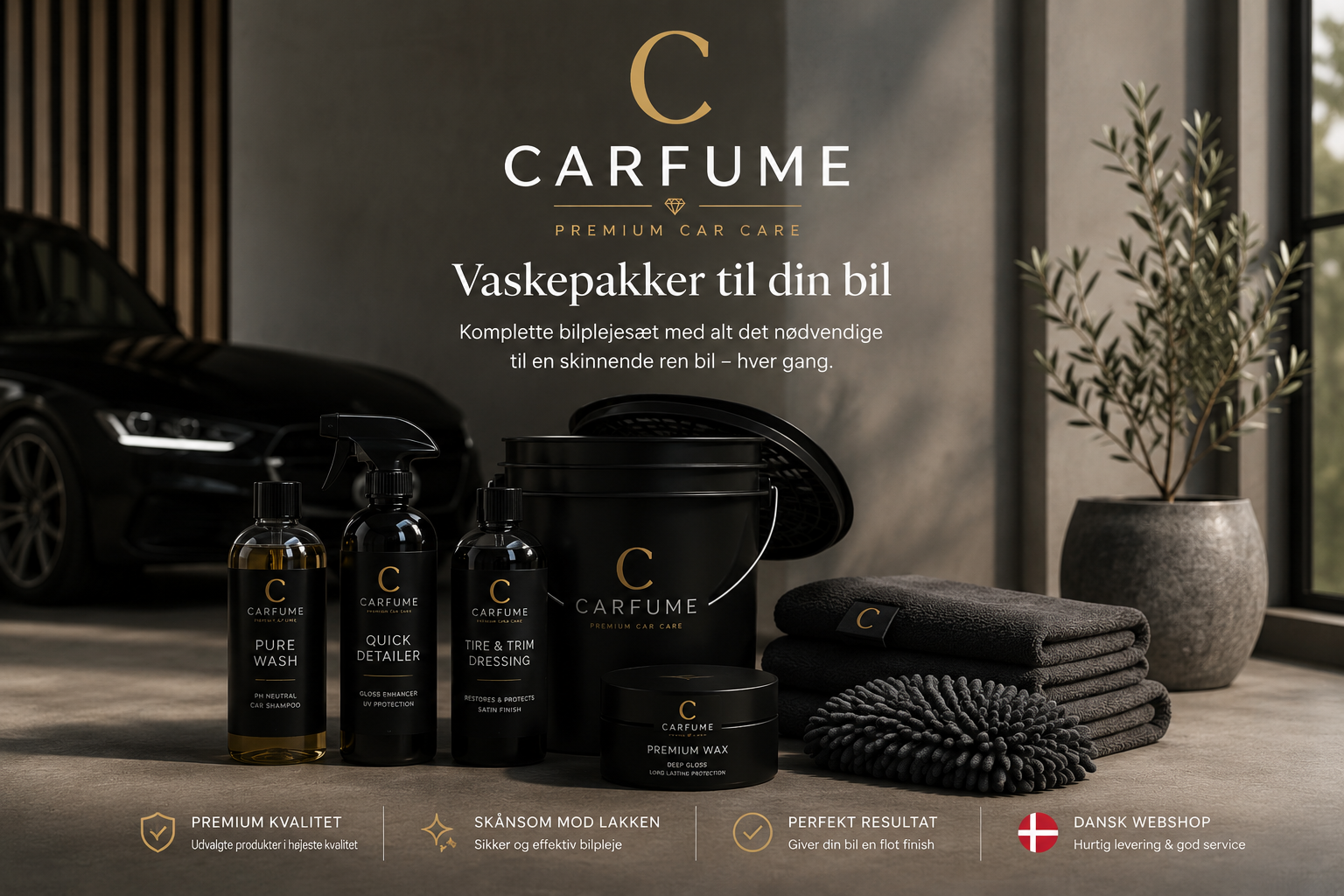 Højbjerg Bilpleje gaveæske