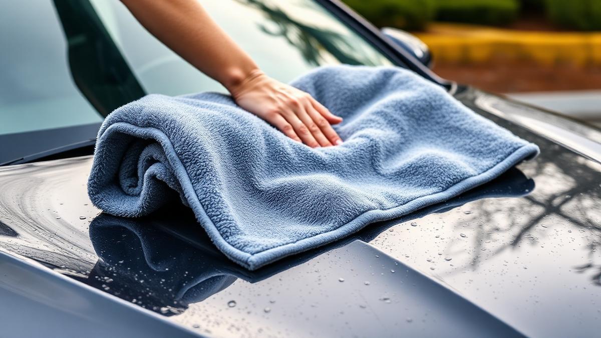 Sådan tørrer du bilen korrekt efter vask