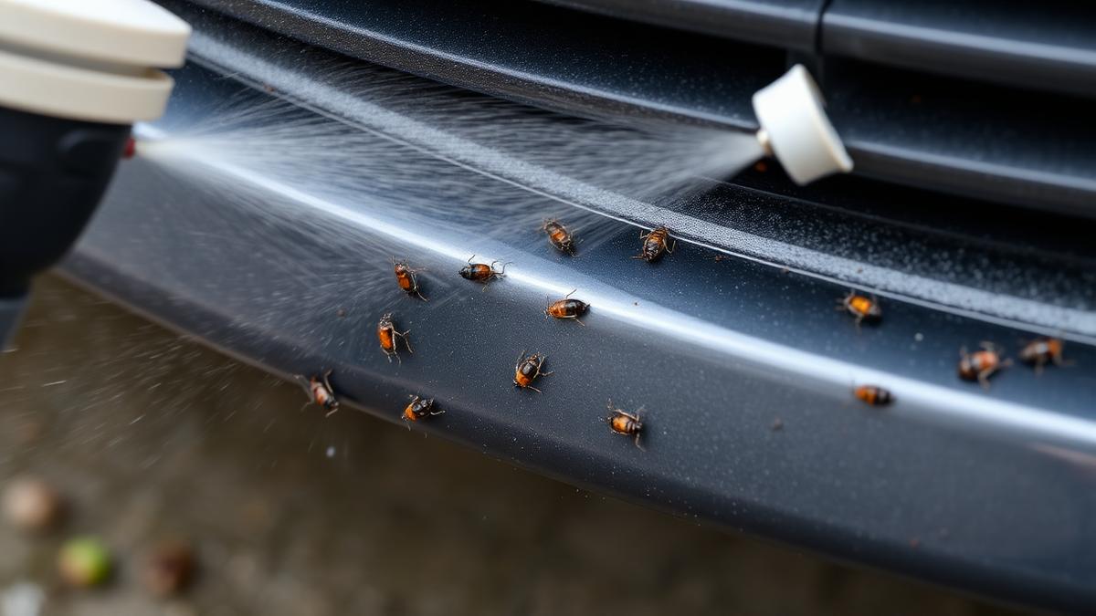 Fjern insekter og fuglemøg fra lakken
